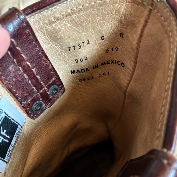 Frye Carmen Harness Short Motorcycle Boots - Picture 5 of 7